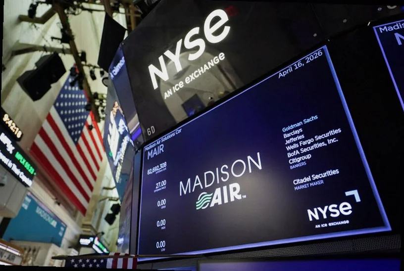 Акции Madison Air Solutions взлетели на NYSE: капитализация 15,7 млрд$